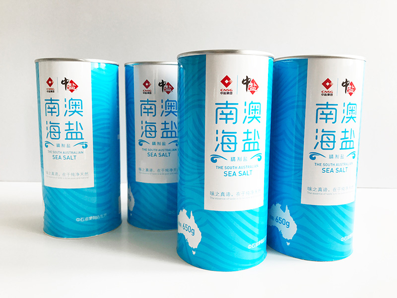 中鹽案例:軍興溢美紙罐定制 中鹽案例:軍興溢美紙罐定制